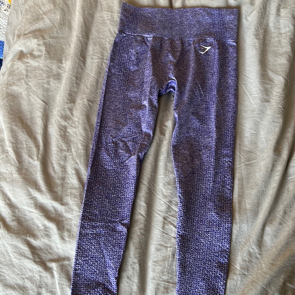 Purple gymshark seamless leggings